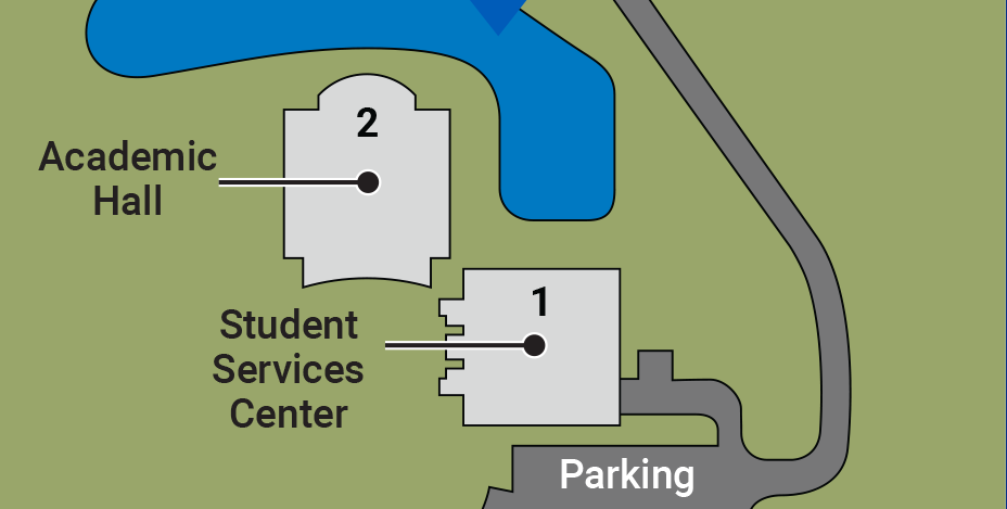 New Smyrna Beach/Edgewater campus map