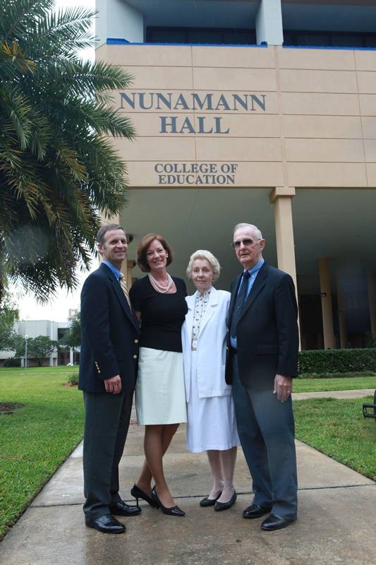 Nunamann Hall dedication, Sept. 18, 2012