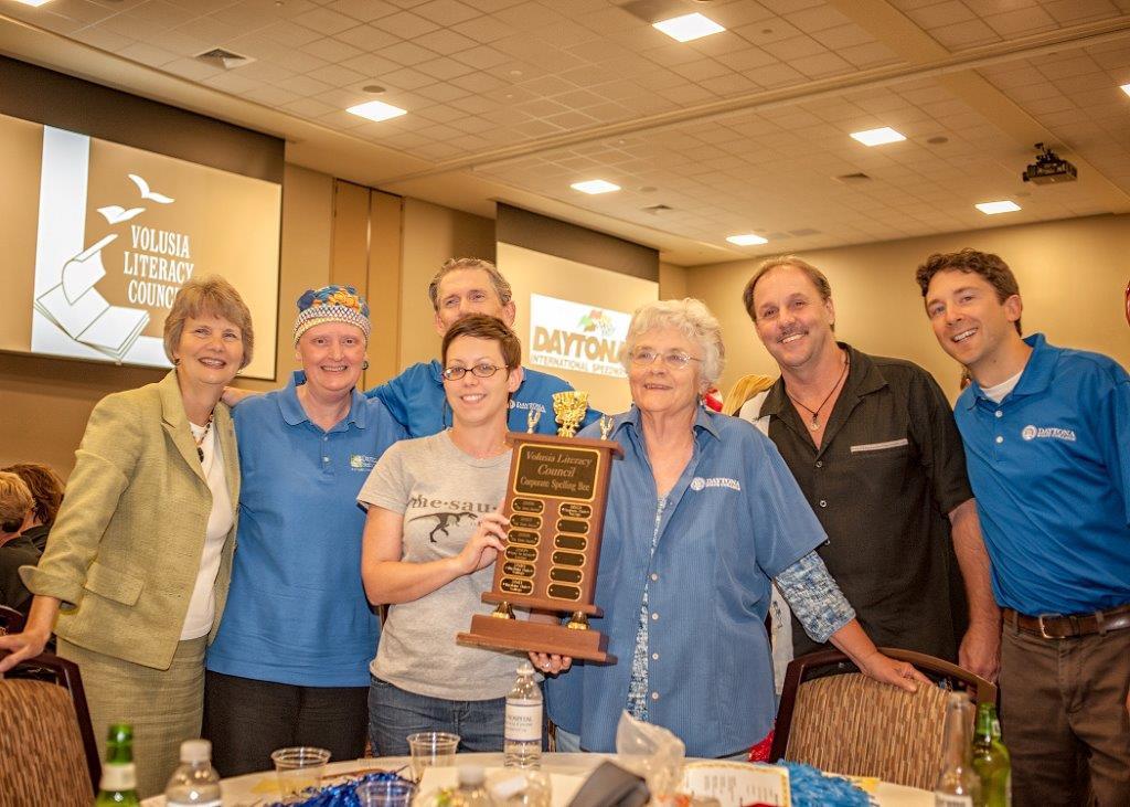 Daytona State wins Literacy Council Spelling Bee - 4th time in a row 