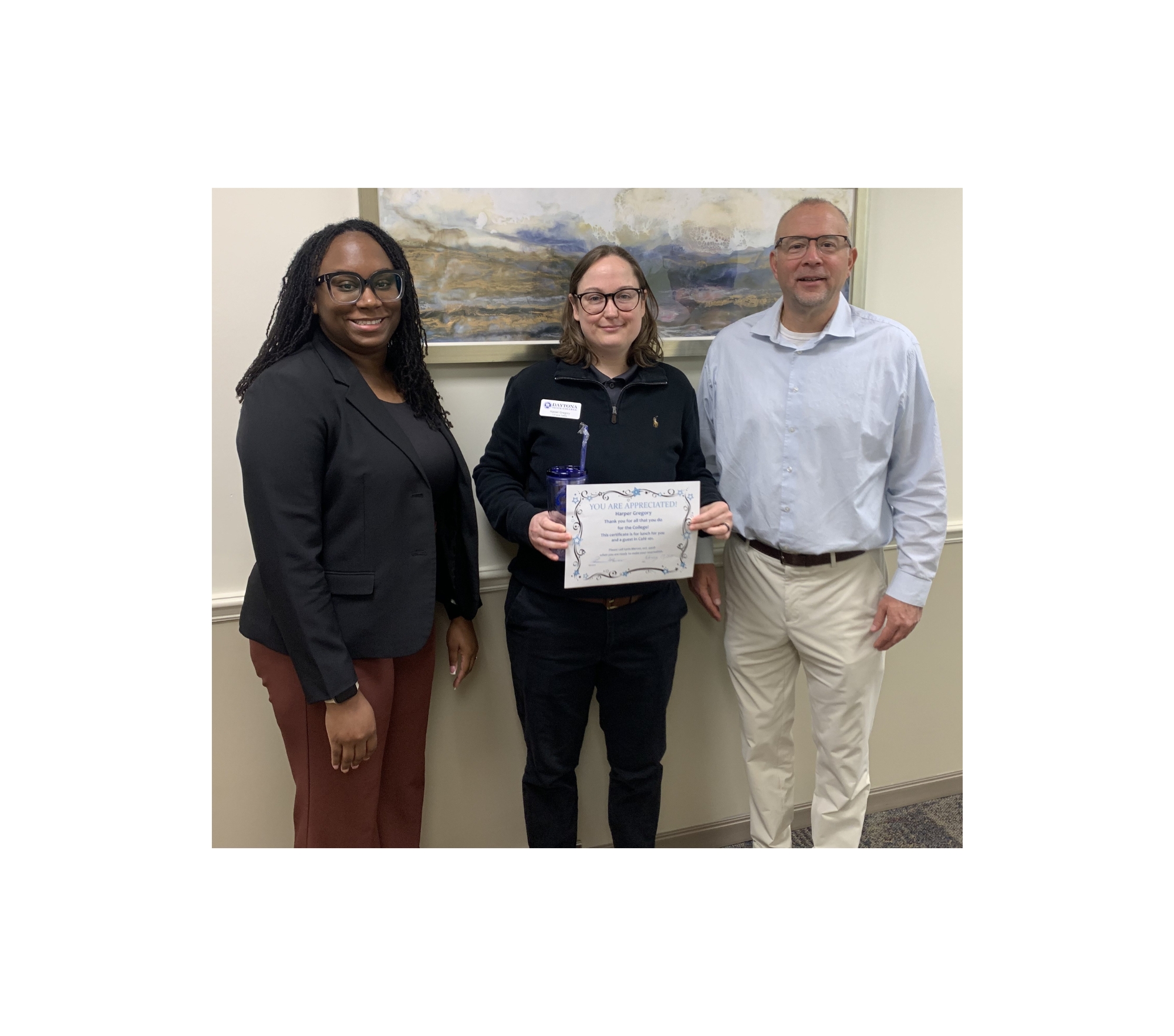 Outstanding Employee Harper Gregory