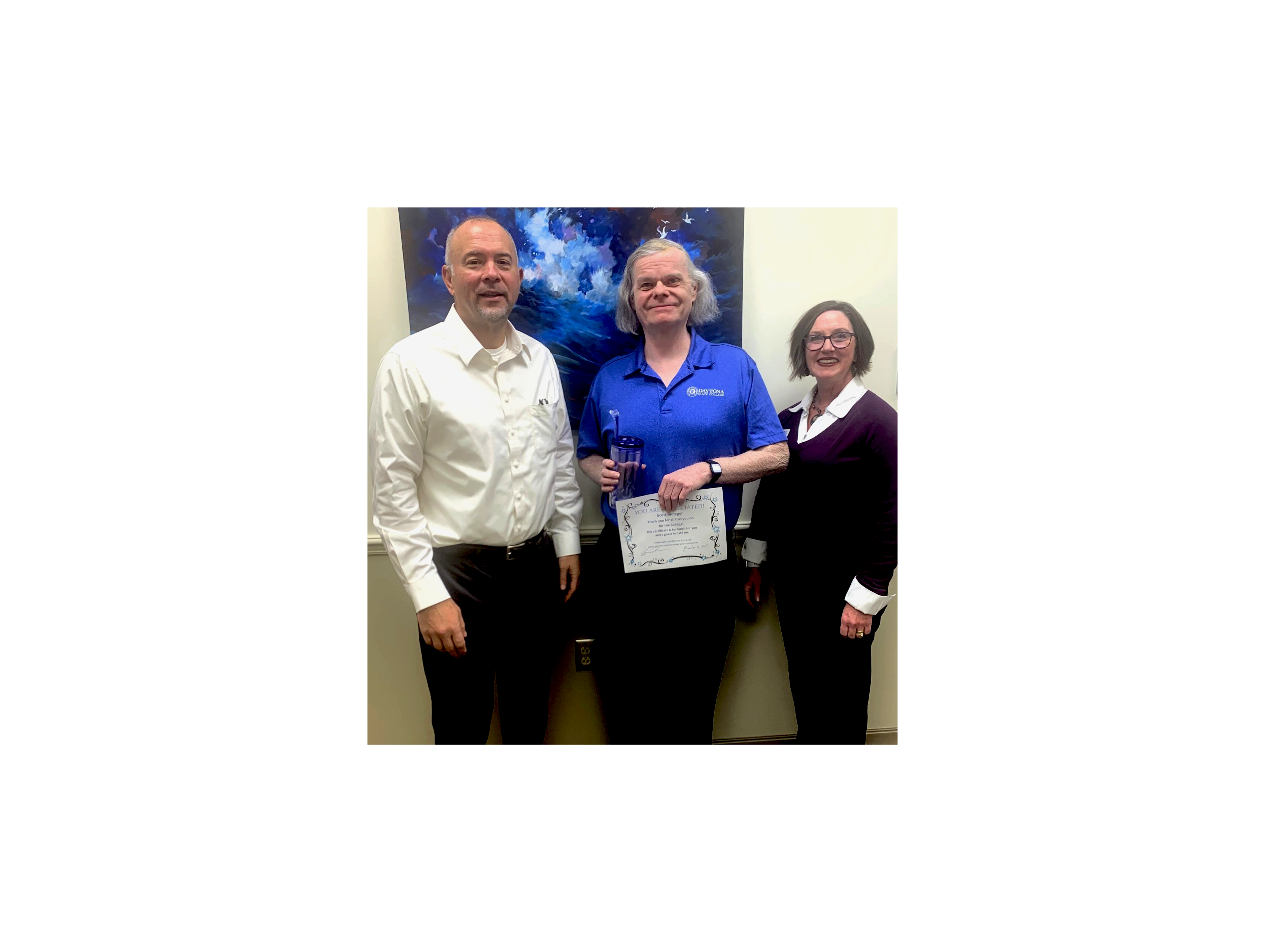 Outstanding Employee Scott Metzger