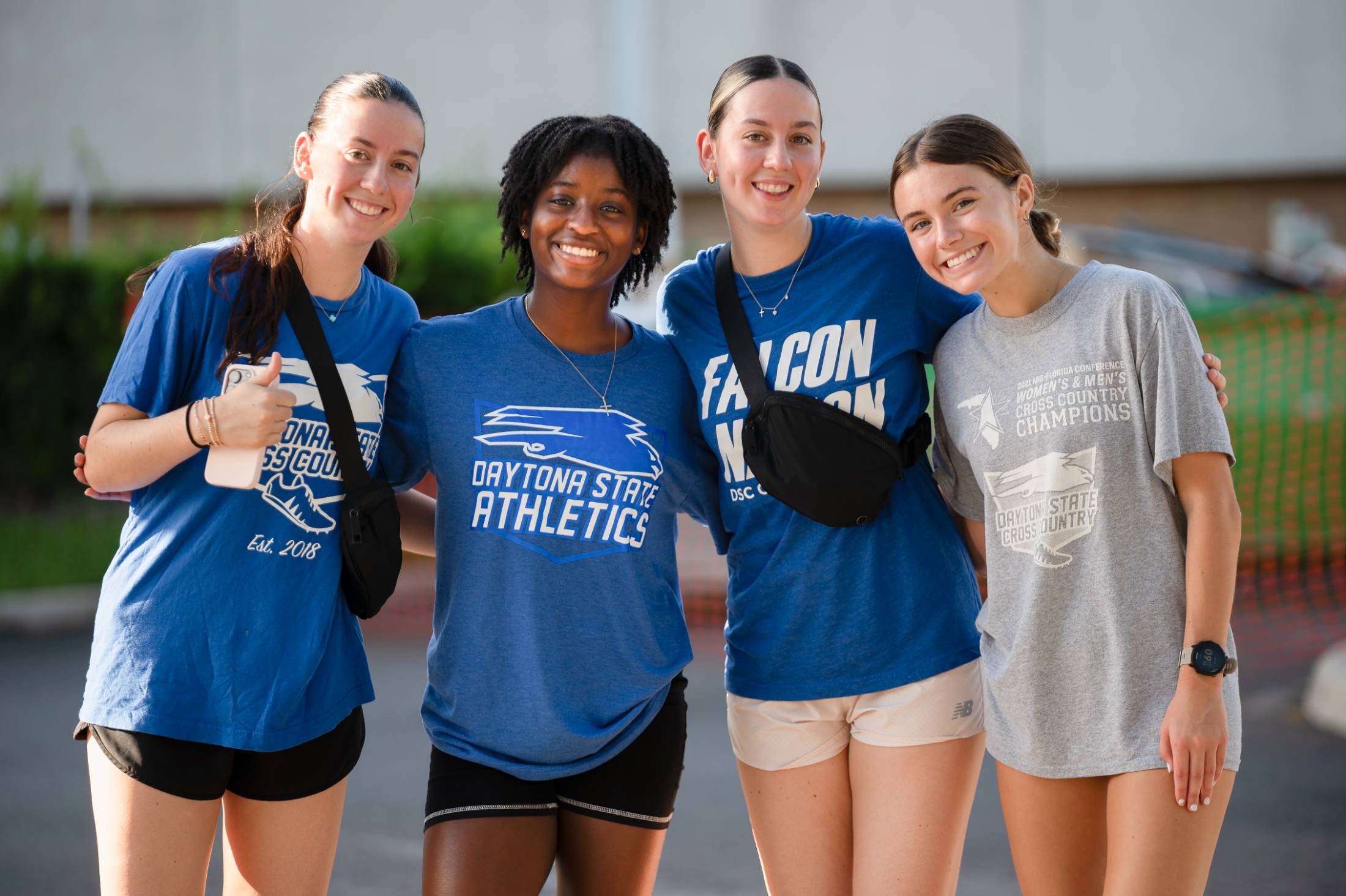Students having fun at DSC's annual Homecoming celebration.