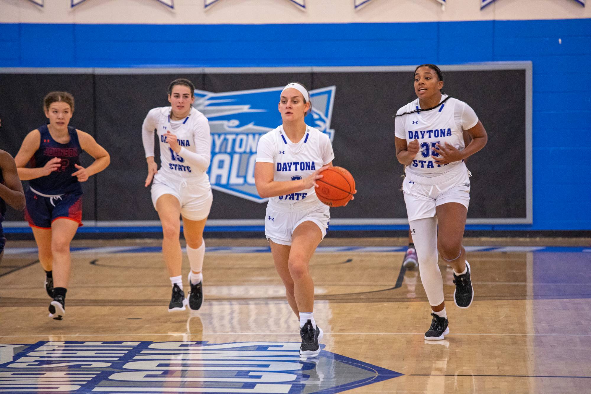Women's basketball game.
