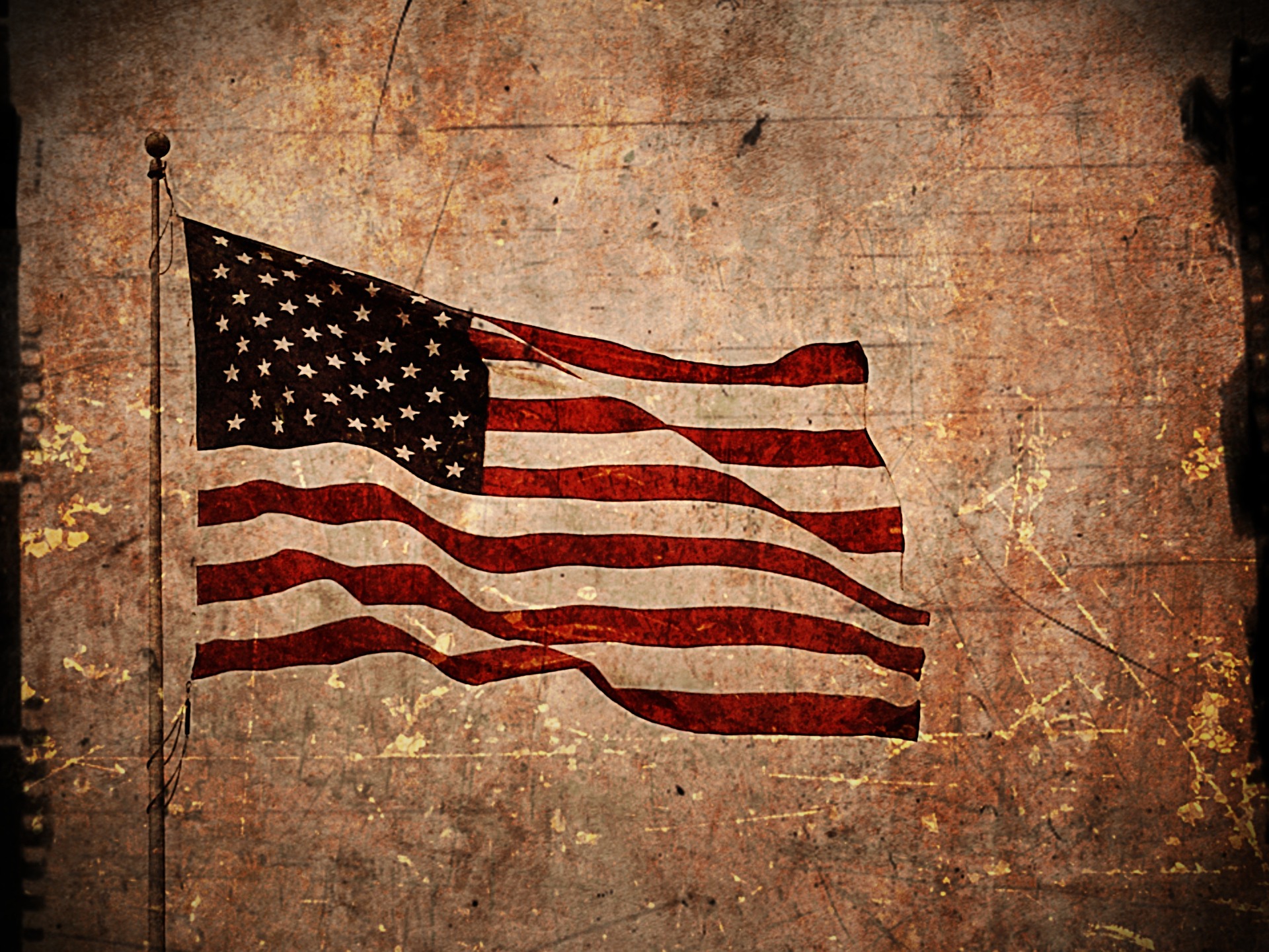 Old American Flag